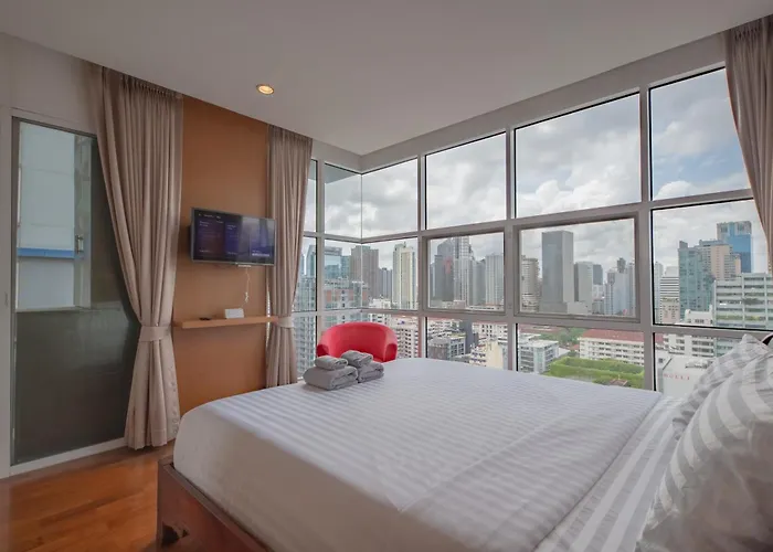 Apartment Prime 11, High Floor Over Pool, 2 Bedroom 2 Balcony Bangkok