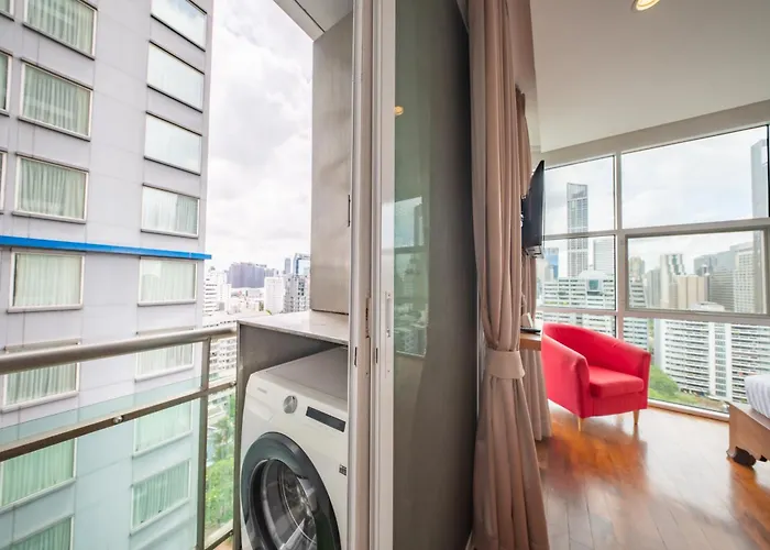 Apartment Prime 11, High Floor Over Pool, 2 Bedroom 2 Balcony Bangkok
